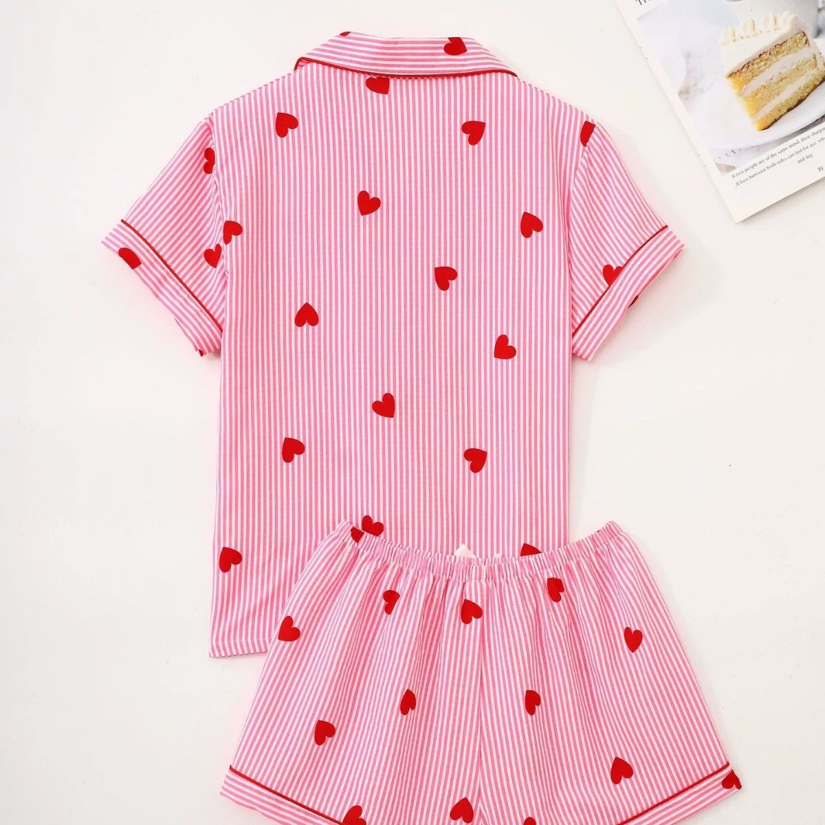 Pink Kiss Pyjama Set